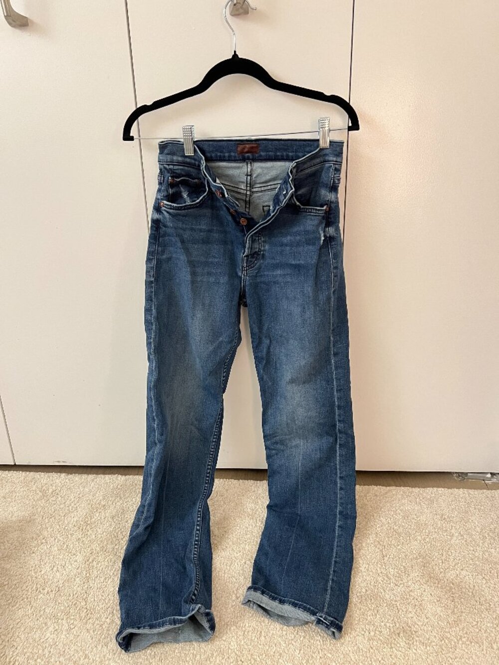 MOTHER Denim Jeans - The Tomcat Hover Size 25